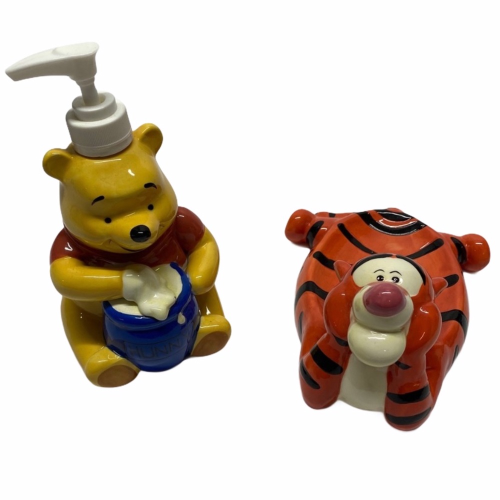 Winnie the Pooh Ceramic Soap Holder Dispen…